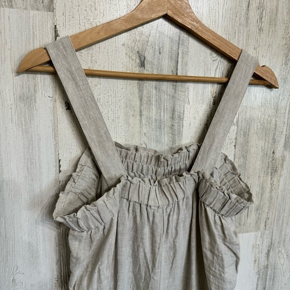 J. Crew Relaxed 100% Linen Jumpsuit Womens Size S - Picture 10 of 13